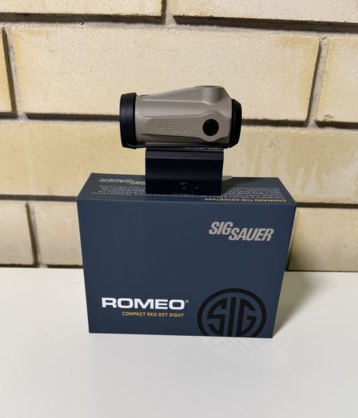 Прицел коллиматорный SIG SAUER Romeo-MSR GEN II  Tan copy_75 фото