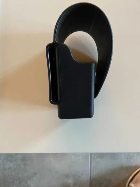 Кобура для наручников поясная Fobus elf handcuff pouch Чорна 000571 фото