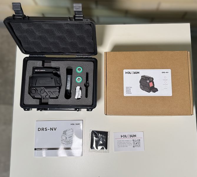 Приціл коліматорний з нічним баченням Holosun DRS-NV 101 фото