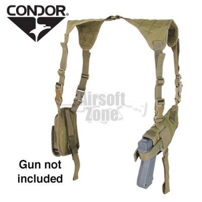 Кобура прихованого носіння Condor Universal Shoulder Holster USA Оліва 0007111 фото