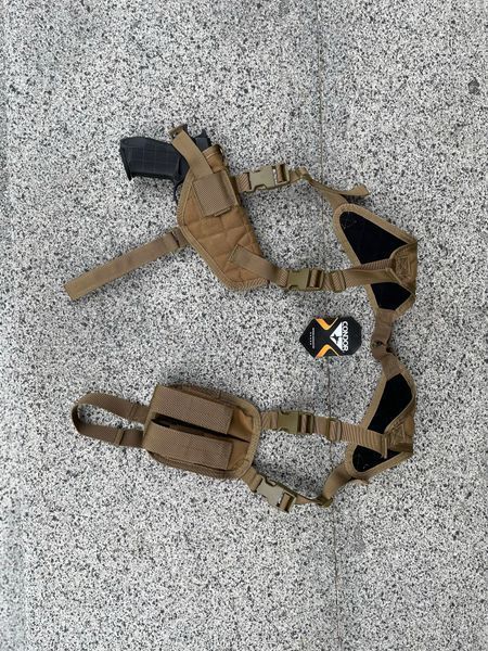 Кобура прихованого носіння Condor Universal Shoulder Holster USA Оліва 0007111 фото