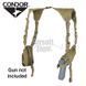 Кобура прихованого носіння Condor Universal Shoulder Holster USA Оліва 0007111 фото 2