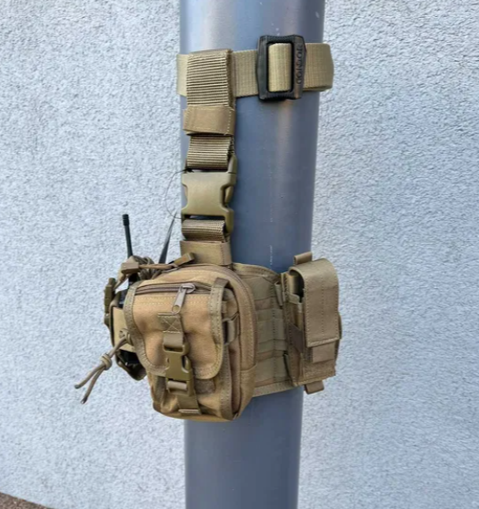 Набедренная платформа - разгрузка с подсумками Condor Utility Leg Rig Койот 0002 фото
