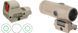 Комплект коллиматор + магнифер Holosun HS510C Green Dot & HM3X Combo FDE  93 фото 4