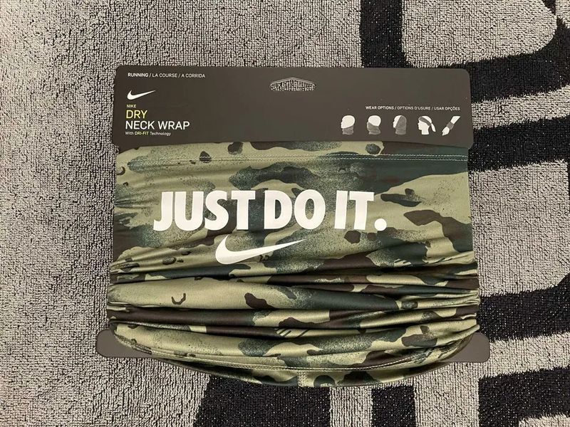 Бафф бандана Nike Running Wrap with Dri-Fit Technology Оліва 00899 фото