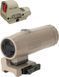 Комплект коліматор + магніфер Holosun HS510C & HM3X Combo FDE 95 фото 1