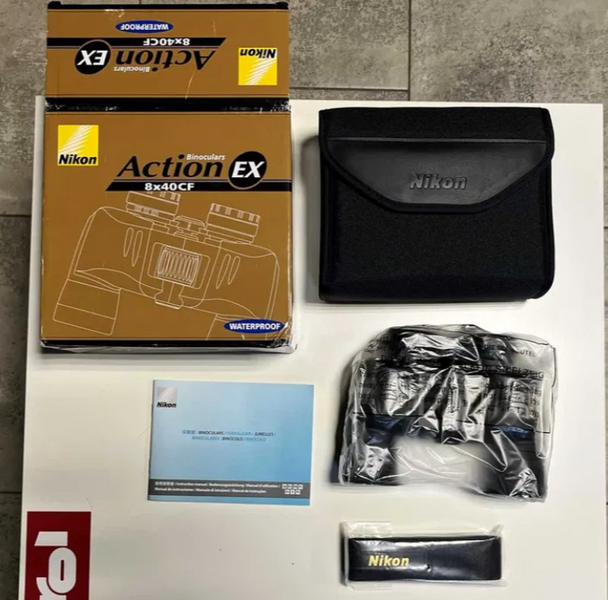 Бінокль Nikon Action EX 8x40mm Оригінал зі США 0004 фото