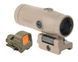 Комплект коліматор + магніфер Holosun HS510C & HM3X Combo FDE 95 фото 3