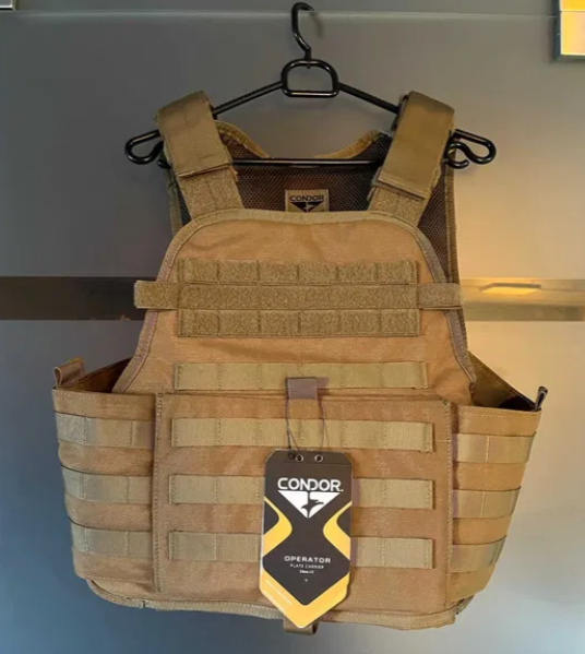 Плитоноска-бронежилет (без плит) CONDOR OPERATOR PLATE CARRIER GEN 2 Койот 0005 фото