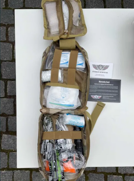 Набір для виживання EVERLIT USA 250 Pieces IFAK Molle 00057 фото