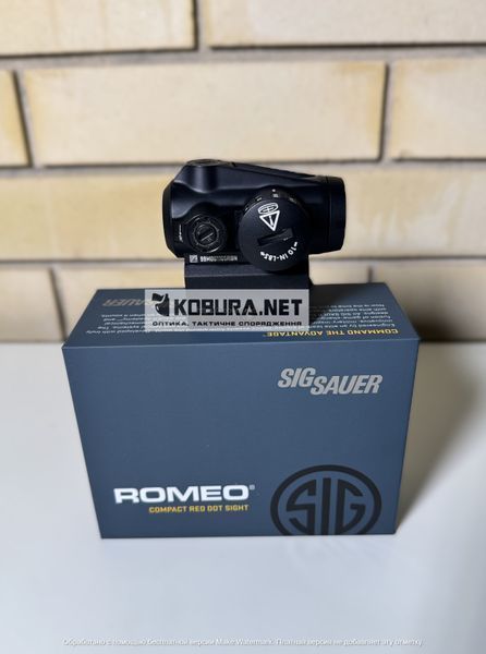 Прицел коллиматорный SIG SAUER Romeo-MSR GEN II  Green Dot (SORMSR102) copy_1_75 фото