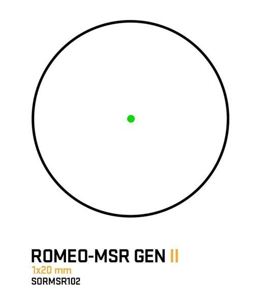 Прицел коллиматорный SIG SAUER Romeo-MSR GEN II  Green Dot (SORMSR102) copy_1_75 фото