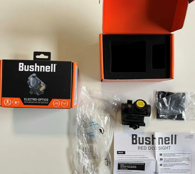 Приціл коліматорний Bushnell Optics TRS-25 Hirise 1x25mm Red Dot 00059 фото
