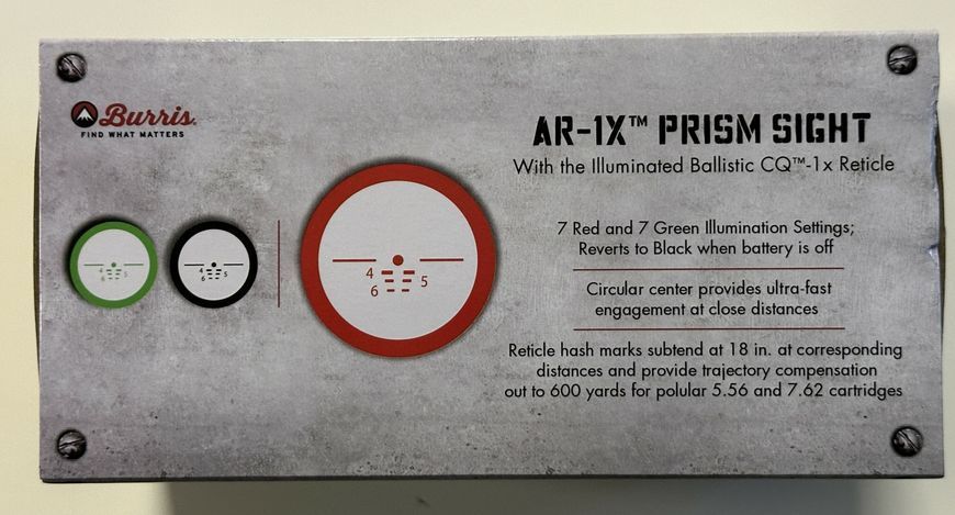Приціл коліматорний Burris AR-132 4 MOA 000953 фото