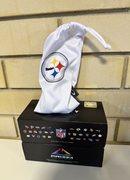 Окуляри сонцезахисні Oakley Holbrook Pittsburgh Steelers чорні з лінзами  Prizm Black 00097-3 фото