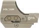 Приціл коліматорний HOLOSUN HS510C FDE Green Dot Зелена прицільна марка 104 фото 2