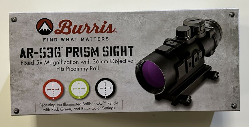 Приціл коліматорний Burris AR-536 5x36mm 000955 фото