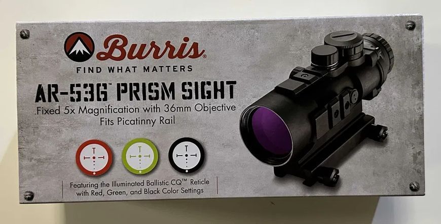 Приціл коліматорний Burris AR-536 5x36mm 000955 фото