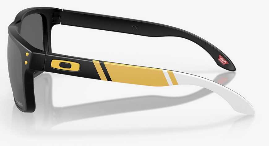 Окуляри сонцезахисні Oakley Holbrook Pittsburgh Steelers чорні з лінзами  Prizm Black 00097-3 фото