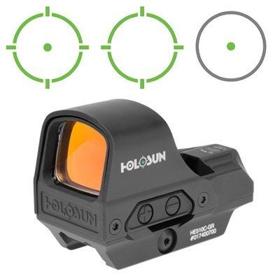 Приціл коліматорний HOLOSUN HS510C Green Dot Зелена прицільна марка 105 фото