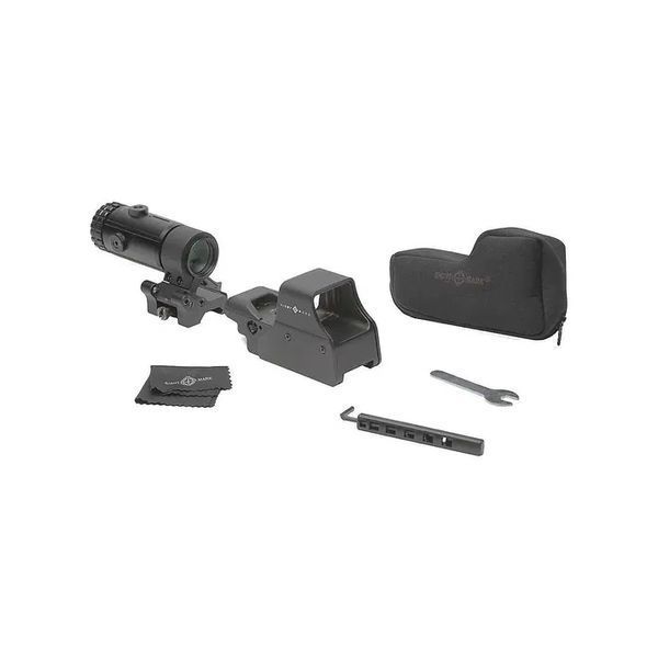 Комплект Коліматор SightMark Ultra Shot A-Spec + Магніфер Sightmark T-3 011124-10 фото