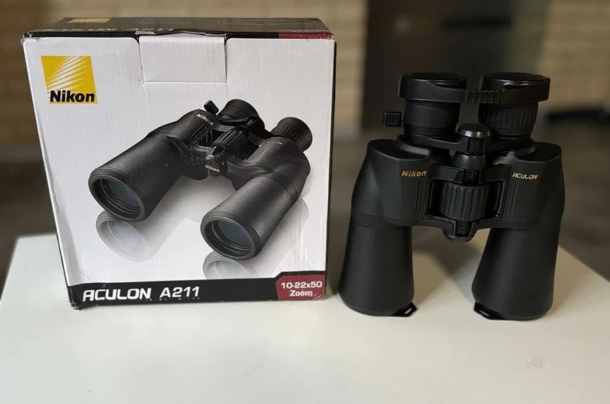 Бинокль Nikon Aculon 10-22x50mm Изменяемый Зум 000990 фото
