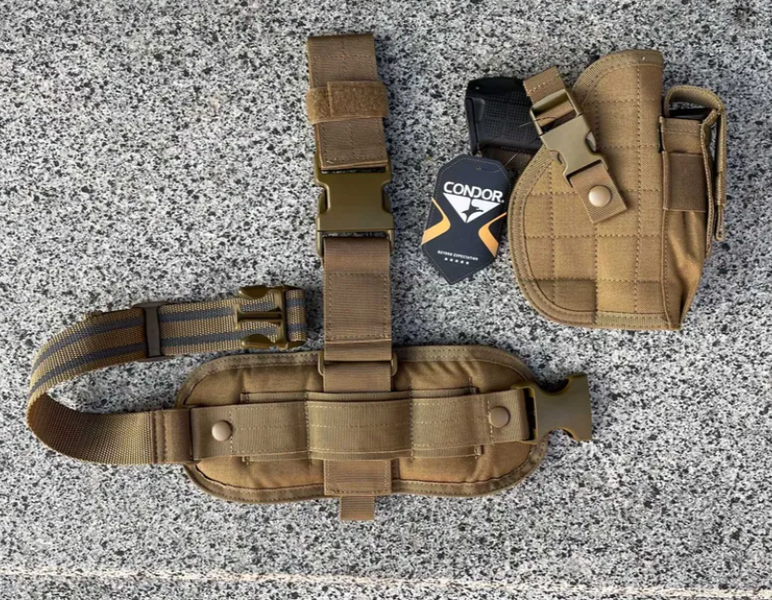 Кобура Набедренная Condor Universal Leg Holster USA Койот 00014 фото