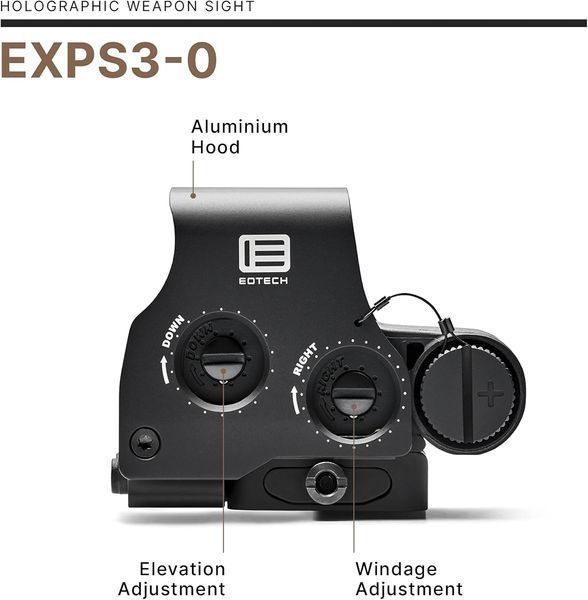 Коліматорний голографічний приціл EOTech EXPS3-0 Black _92 фото