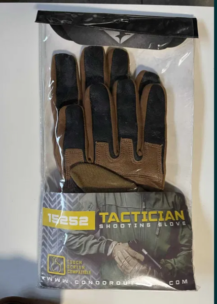 Перчатки стрелковые тактические CONDOR TACTICIAN SHOOTING GLOVES XXL 00017 фото