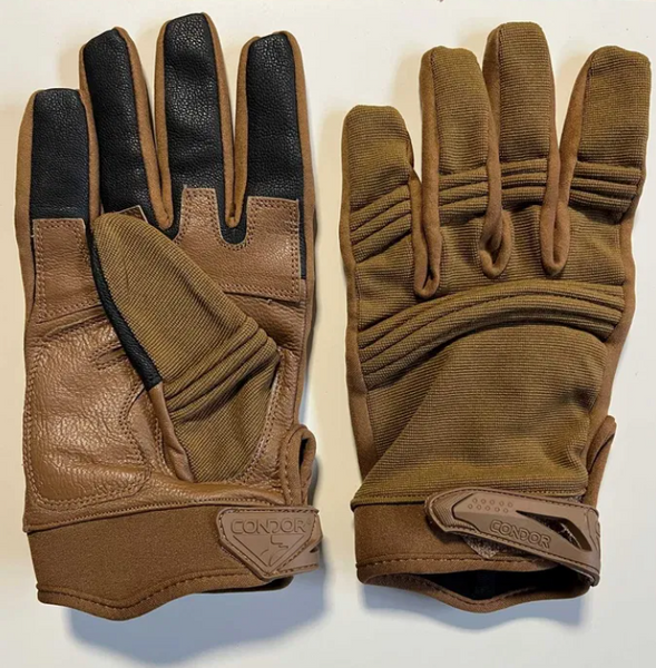 Перчатки стрелковые тактические CONDOR TACTICIAN SHOOTING GLOVES XXL 00017 фото