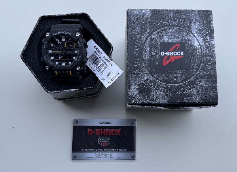 Годинник Casio G-Shock GA-900-1A GBA900-1A- фото