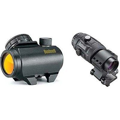 Комплект Коліматор Bushnell Optics TRS-25 + Магніфер Bushnell Transition 3x24 00076 фото