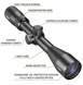 Приціл з підсвічуванням BUSHNELL LEGEND 3-9x40mm MULTI-X 00070 фото 2