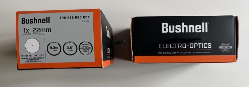 Прицел коллиматорный Bushnell Optics TRS125 1x25mm Red Dot 3 MOA 00077 фото