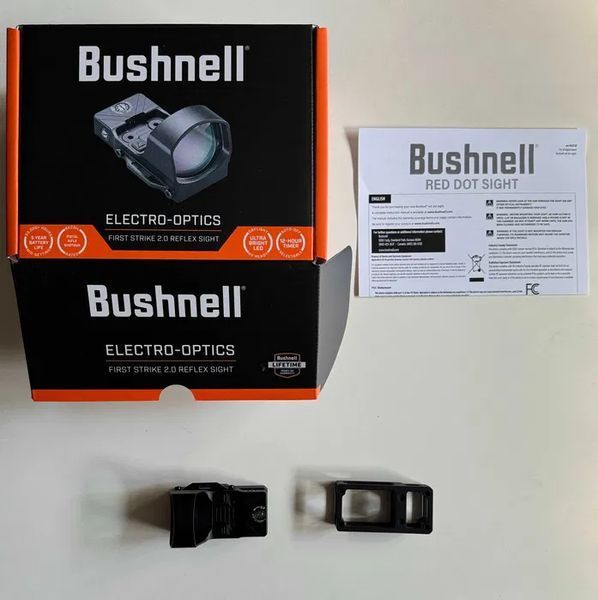 Приціл коліматорний Bushnell AR Optics First Strike 2.0 3 МОА 000973 фото