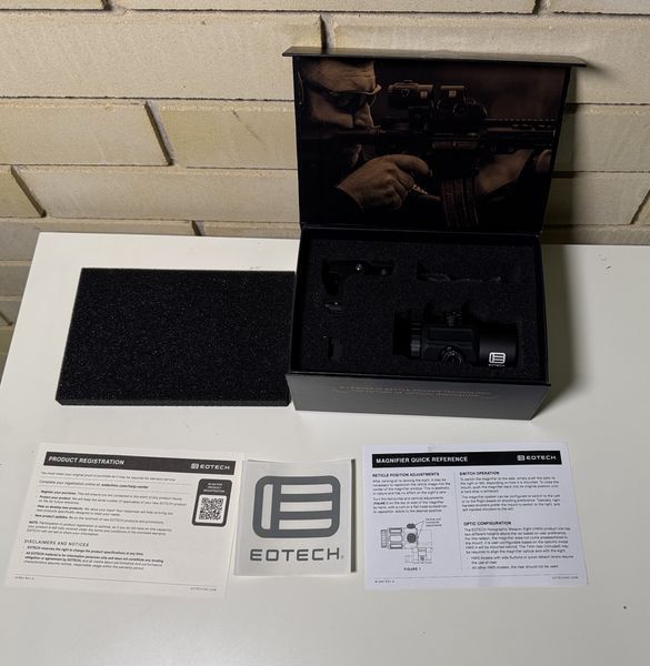 Збільшувач - Магніфер EOTech G43 Black 3х w/STS Mount (G43.STS 92-3 фото