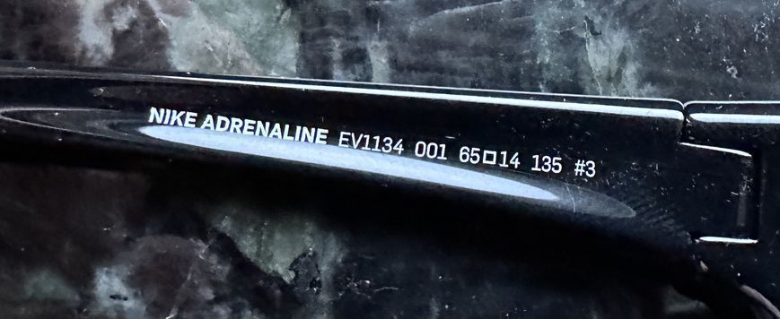 Очки  Nike Adrenaline Чёрные 000782 фото