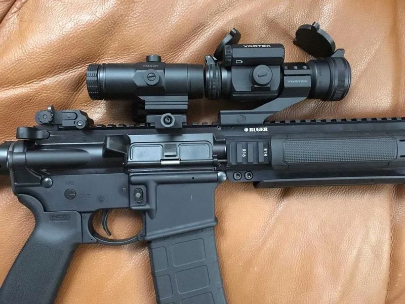 Комплект Коліматор Vortex Optics SPARC II + Магніфер Vortex VMX-3T Чорний 000967 фото