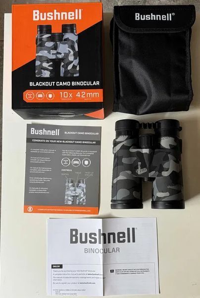 Бінокль Bushnell Blackout Camo 10x42 000997 фото