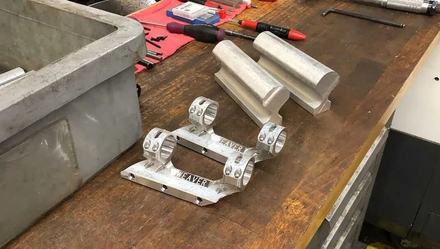 Кріплення для оптики Моноблок WEAVER PREMIUM MSR d - 30 мм; 1" 000195 фото