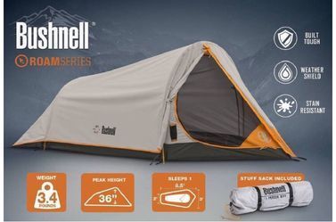 Намет Bushnell 1 Person Bivy Сірий 00093 фото