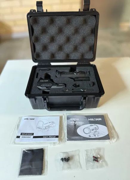 Комплект коліматор + магніфер Holosun HS510C & HM3X Combo 000974 фото