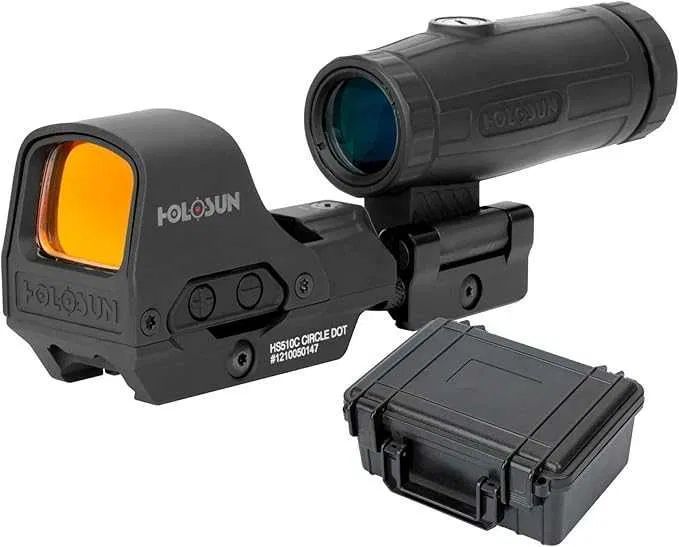Комплект коліматор + магніфер Holosun HS510C & HM3X Combo 000974 фото