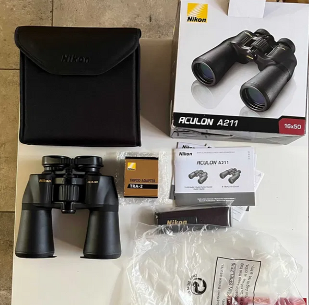 Бінокль Nikon Aculon A211 16x50mm Оригінал зі США 00042 фото