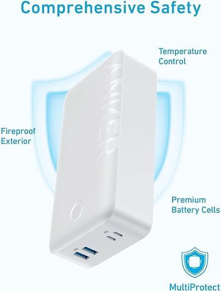 Повербанк Anker 347 Power Bank 40000mAh Білий 000301 фото