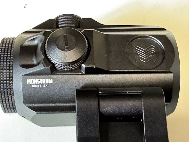Магніфер-збільшувач 2-х кратний Monstrum Ghost 2X Flip-to-Side Forward Magnifier з відкидним кріпленням 63 фото