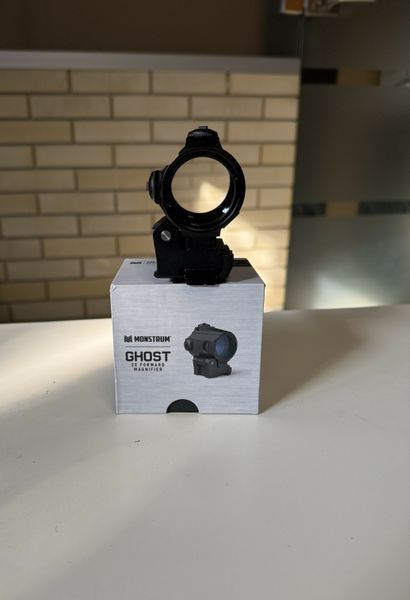 Магнифер-увеличитель 2-х кратный Monstrum Ghost 2X Flip-to-Side Forward Magnifier с откидным креплением 64 фото