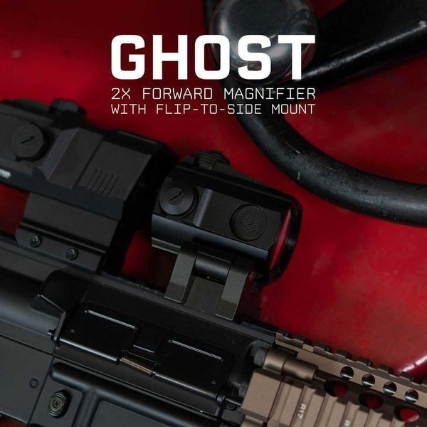 Магнифер-увеличитель 2-х кратный Monstrum Ghost 2X Flip-to-Side Forward Magnifier с откидным креплением 64 фото
