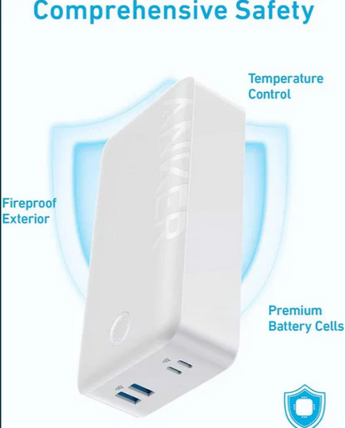 Повербанк Anker 347 Power Bank 40000mAh Білий 000301 фото