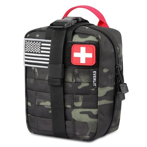 Аптечка Тактическая IFAK EVERLIT USAТурнікет CAT GEN-7 Black MultiCam  1-007 фото